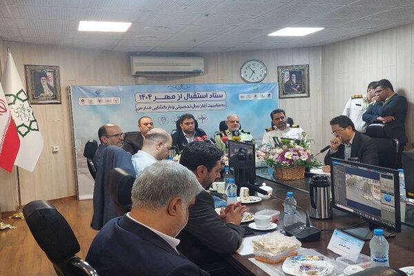 رصد ترافیک تهران در ستاد ویژه استقبال از مهر