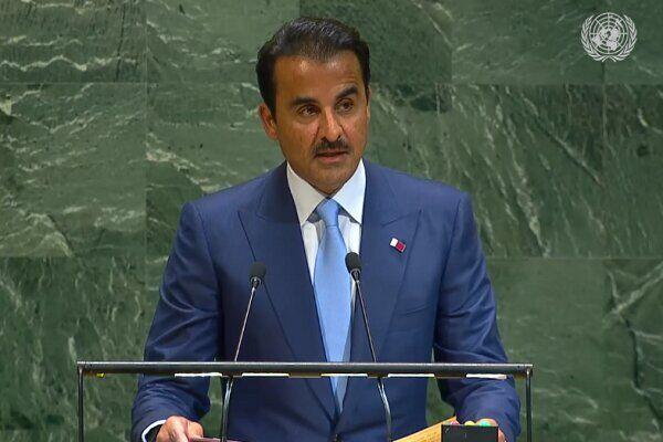 امیر قطر: نتانیاهو رویای تبدیل منطقه عربی به منطقه نفوذ اسرائیل را دارد