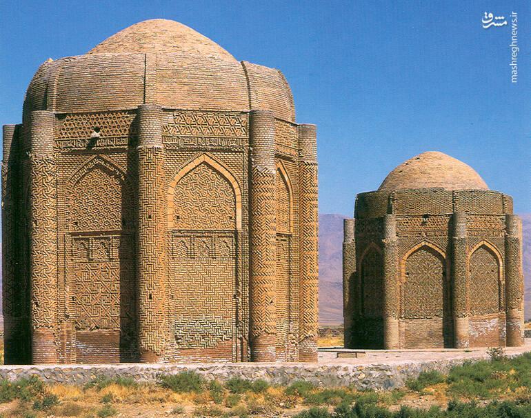 درخشش برج‌های آجری دوران سلجوقی در قزوین