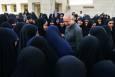 حضور رئیس مجلس در مدرسه دخترانه فاطمیون تهران 