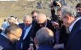 بررسی آخرین وضعیت پل کلاله آق بند با حضور وزیر راه و شهرسازی