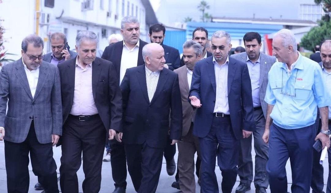 حمایت ویژه استاندار مازندران از تولید ملی در بازدید از کارخانه ساوین قائمشهر