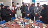 نمایشگاه کتاب و عکس و آثار دفاع مقدس در عباس‌آباد