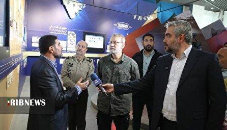 بازدید دبیر شورای عالی امنیت ملی از موزه ملی انقلاب اسلامی و دفاع مقدس