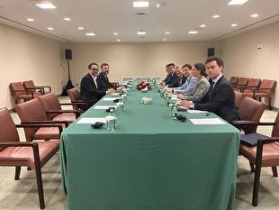 گفت‌وگوی غریب آبادی با سفرای چین و روسیه درباره قطعنامه ۲۲۳۱