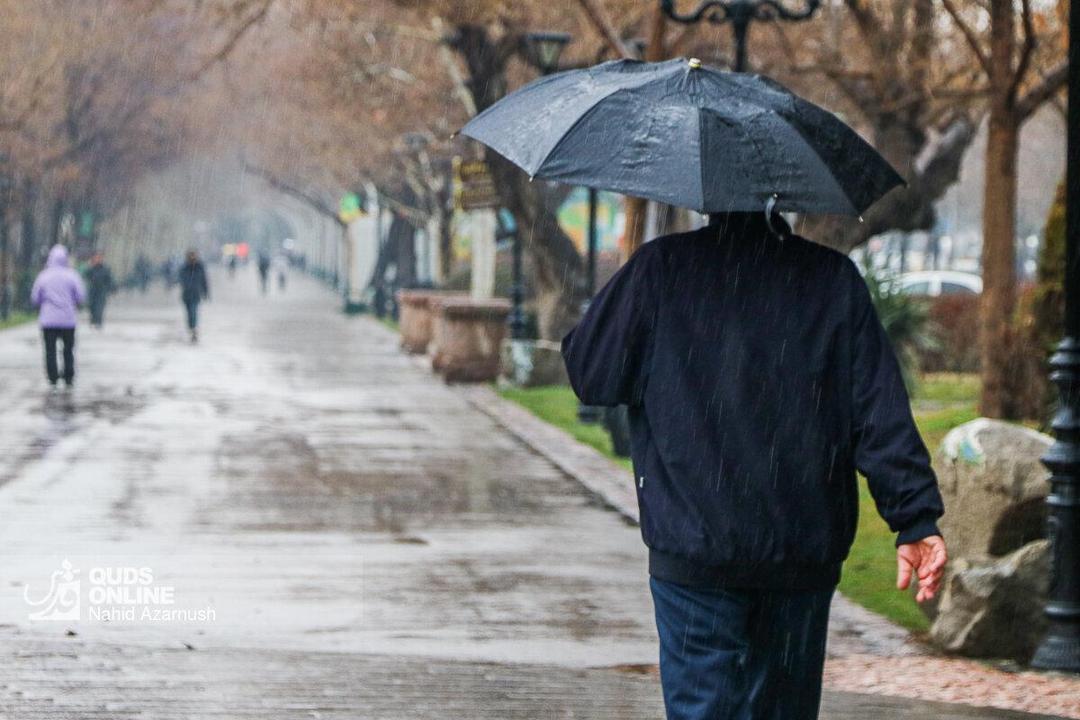 بارش‌های شدید باران در ۵ استان/ احتمال بارش برف در این نقاط