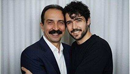 ببینید / حرف‌های دردناک شروین حاجی‌پور در مراسم خاکسپاری پدرش