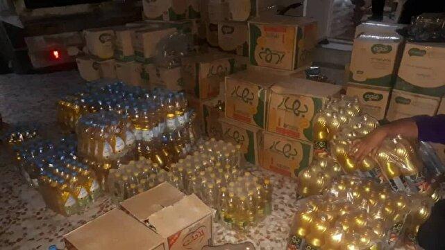 انبار احتکار روغن خوراکی در مشهد کشف شد
