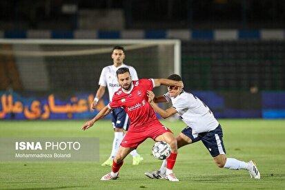 پرسپولیس برابر ملوان هم به تساوی رسید
