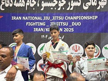ورزشکار تربت جامی، قهرمان مسابقات جوجیتسو کشور در کرمان