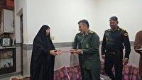 تجلیل از خانواده‌های معظم شهدا در جاسک