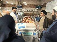 عیادت نماینده ولی فقیه در آذربایجان غربی از روحانی جانباز حجت الاسلام والمسلمین خراسانی کیا 