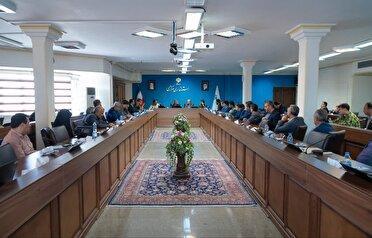 نشست فرماندهان پایگاه‌های مقاومت بسیج ادارات با استاندار مرکزی