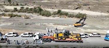 آغاز عملیات احداث پل جسیس در شهرستان نیکشهر