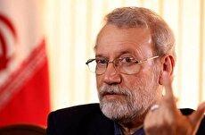 لاریجانی: مردم نگران نباشند، تحریم‌ها بیشتر بار روانی دارد (فیلم)