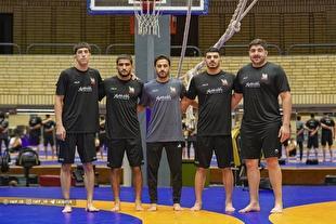 تیم منتخب کشتی فرنگی صبح امروز راهی روسیه شد