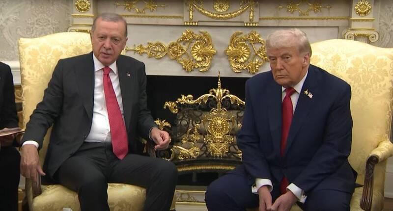 دیدار ترامپ - اردوغان در کاخ سفید