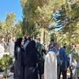 غبارروبی وگلباران مزار شهدا در مهاباد