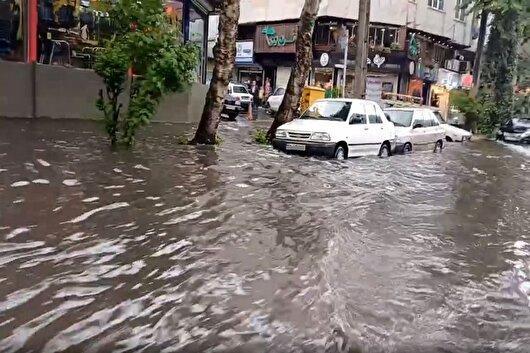 هشدار سطح نارنجی برای صبح فردا شنبه تا صبح یکشنبه در گیلان