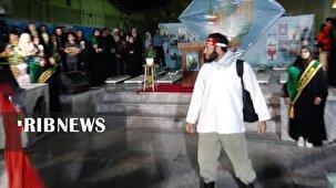 اجرای نمایش میدانی با محوریت ایثار و شهادت