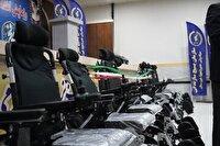 اهدا ویلچر برقی به جانباز مینابی