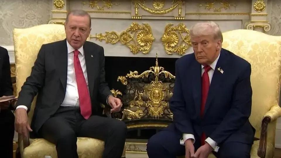 اردوغان: از دیدگاه ترامپ درباره صلح جهانی حمایت می‌کنم