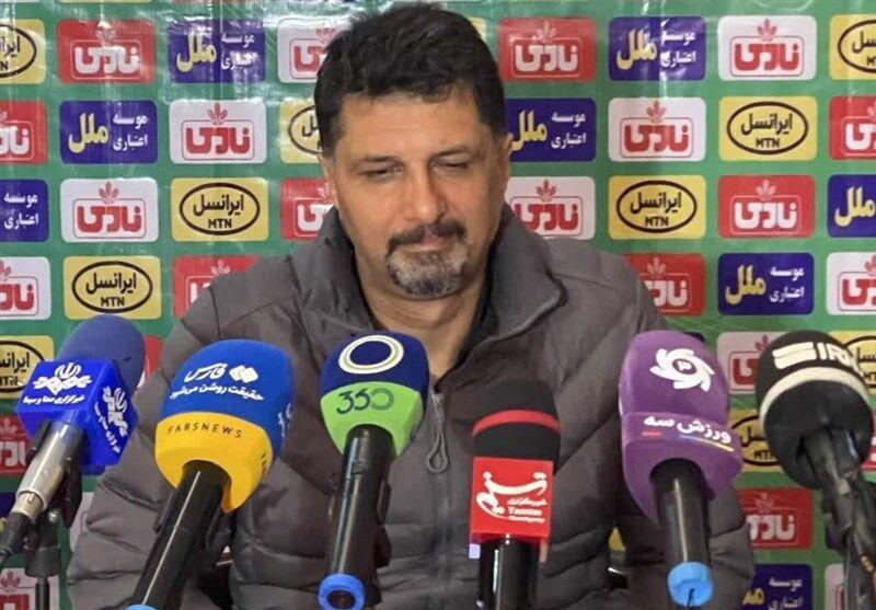 حسینی: به برد مقابل ذوب‌آهن نیاز داشتیم/ مجبور شدیم به نفرات جوان‌مان اعتماد کنیم