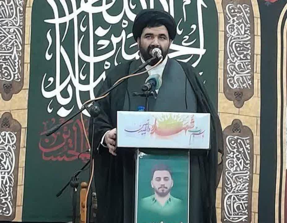 حجت الاسلام حسینی: فرهنگ شهادت قوی‌ترین سلاح ملت ایران است
