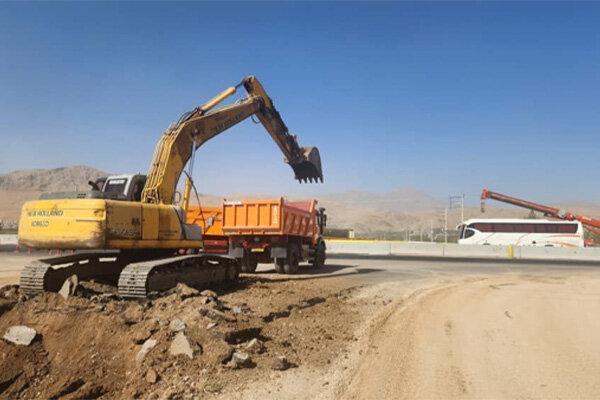 پیشرفت ۸۰ درصدی پروژه زیرگذر درکه صحنه