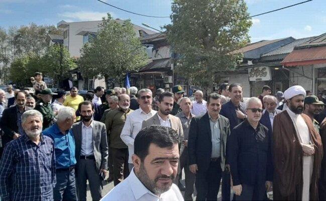 راهپیمایی جمعه «خشم و نصر» در شفت