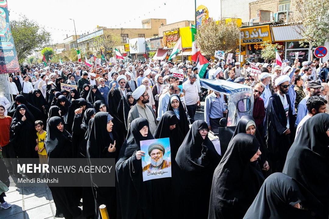 راهپیمایی جمعه خشم و نصر در قم