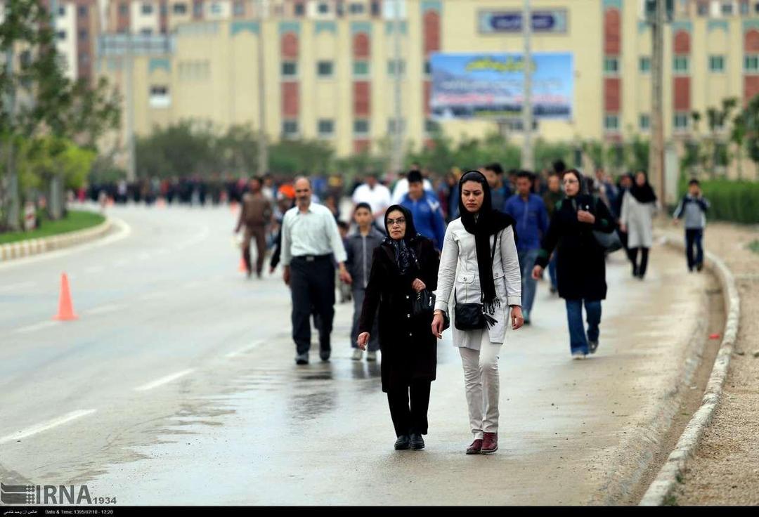 روز با نشاط در مهستان با پیاده روی خانوادگی دفاع مقدس