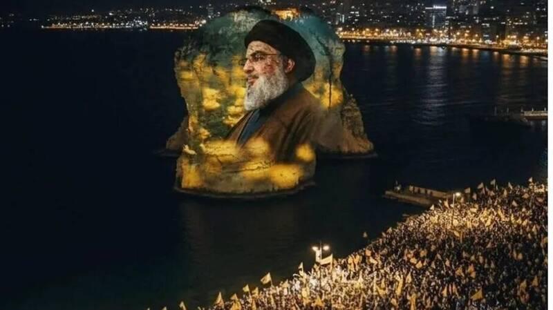 مراسم بزرگداشت رهبران مقاومت در ساحل بیروت +فیلم