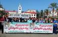 پیاده روی خانوادگی به مناسبت گرامیداشت یاد و خاطره شهدا در رشت