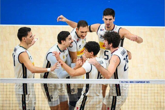 صعود ایتالیا به فینال والیبال قهرمانی جهان