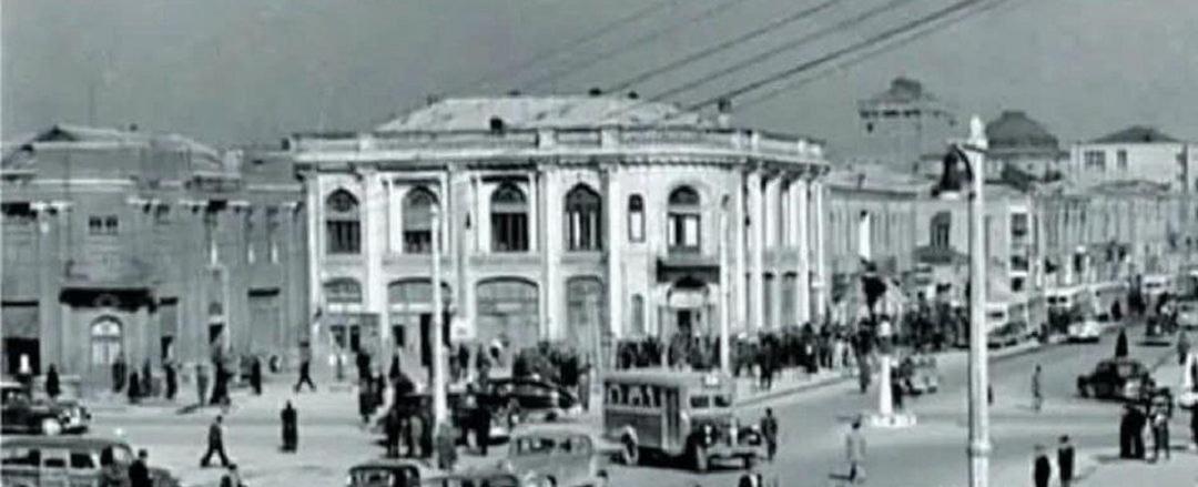 نمایی از میدان توپخانه در اواسط دهه بیست