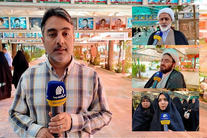 وصیت شهدا؛ منشور زندگی نسل امروز در گلزار شهدای قم