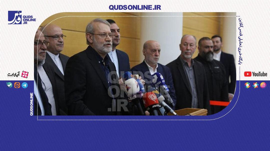 تکذیب ارسال سلاح از ایران به لبنان توسط لاریجانی