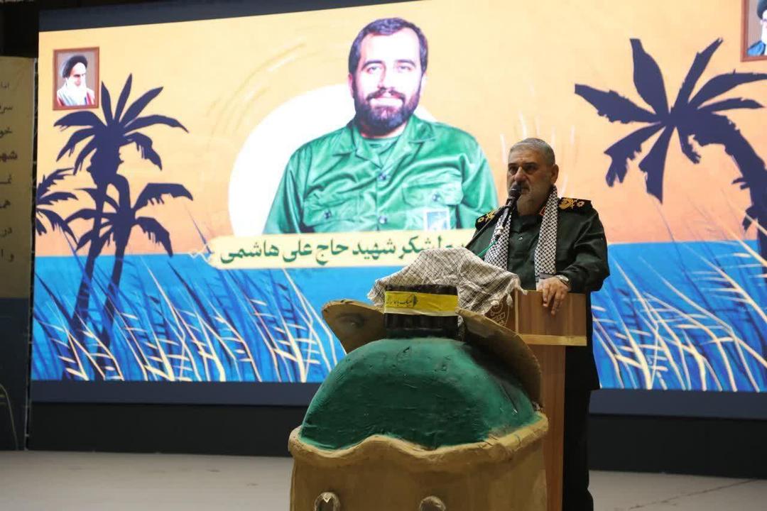 فرمانده سپاه خوزستان: ابتکارات سردار علی هاشمی بن‌بست عملیات‌ها را شکست