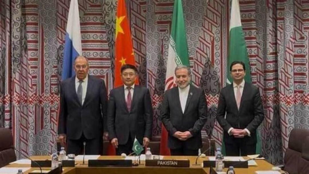 بیانیه مشترک مسکو، پکن، اسلام‌آباد و تهران در مخالفت با حضور نظامی خارجی در افغانستان