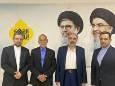 حضور هیأتی از حزب مؤتلفه اسلامی در مراسم سالگرد «شهید نصرالله» در لبنان