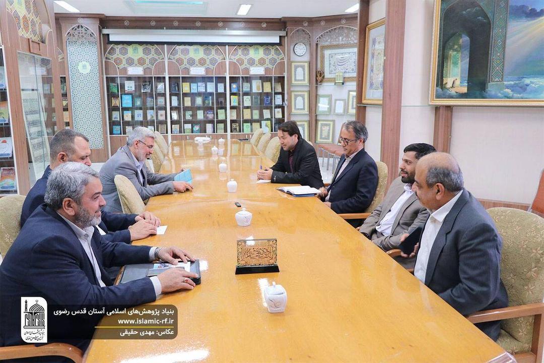 نشست مشترک بنیاد پژوهش‌های اسلامی و عتبه عباسی برای توسعه همکاری‌های علمی و فرهنگی