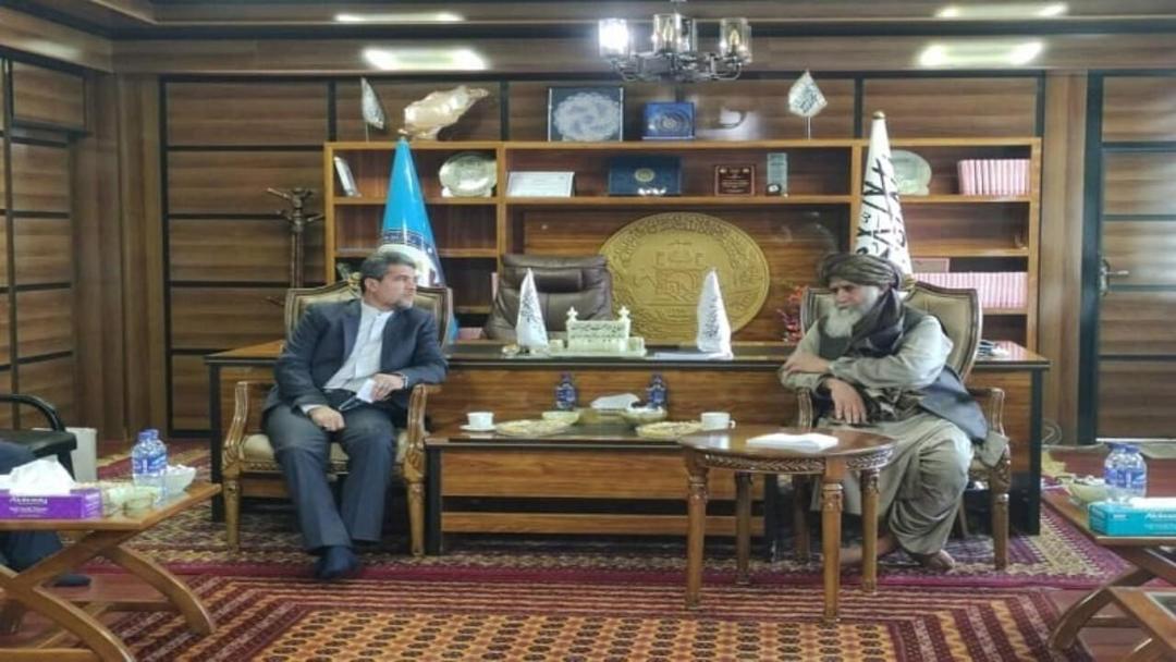 دیدار سرپرست نمایندگی ایران در جلال‌آباد با استاندار ننگرهار
