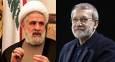 استقبال شیخ نعیم قاسم از علی لاریجانی؛ تأکید بر حمایت قاطع ایران از لبنان و مقاومت