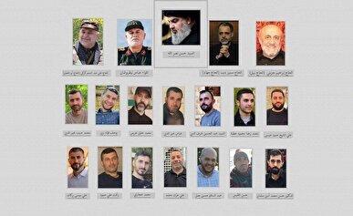 تمام افرادی که همراه سیدحسن نصرالله به شهادت رسیدند + تصاویر