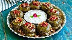 طرز تهیه دلمه آذربایجانی اصیل و خوشمزه (فیلم)