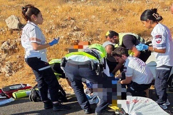 هلاکت نظامی صهیونیستی که با خودرو زیر گرفته شده بود