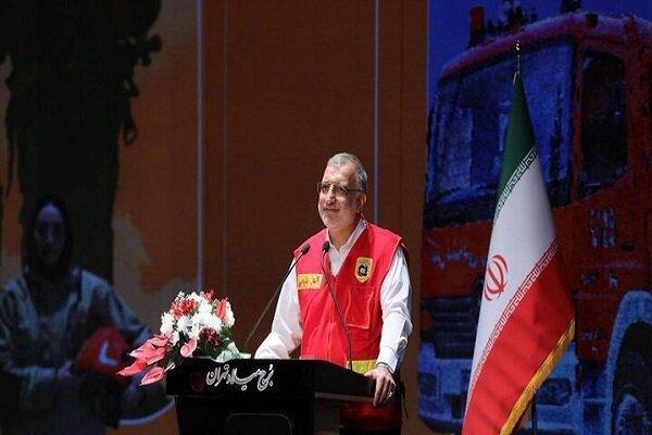زاکانی: آتش‌نشانان در صف مقدم امدادرسانی در جنگ ۱۲ روزه بودند
