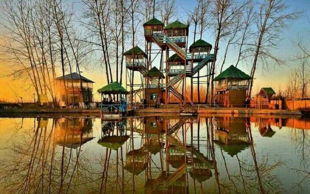 خمام؛ هنر حصیر تا عطر تالاب بر فراز کلبه‌های درختی