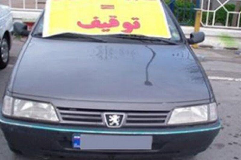 خودرو خلاف سنگین در خلخال توقیف شد